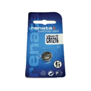 Batería de Litio Tipo Botón Renata CR1216 (3V)