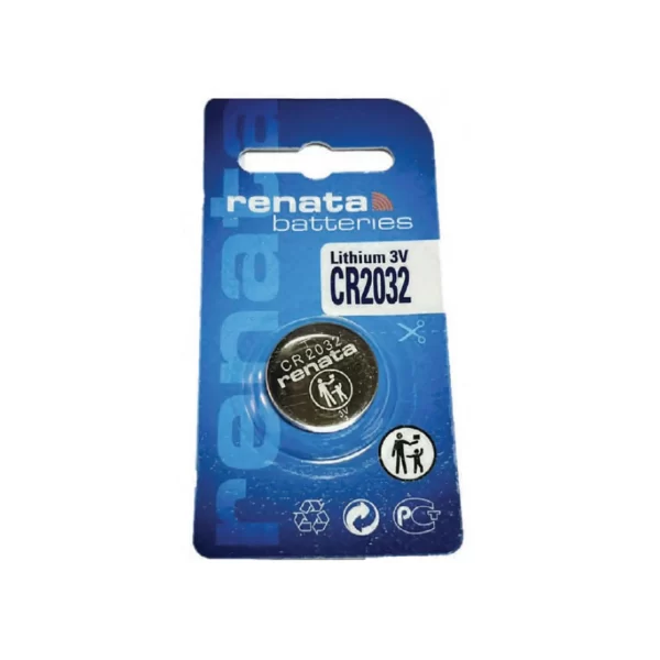 Batería de Litio Tipo Botón Renata CR2032 (3V)