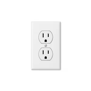 Receptáculo Dúplex Blanco 20A 125V con Tierra Aislada