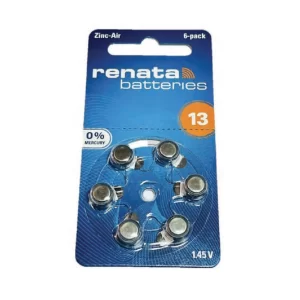Batería Zinc-Aire Renata 13 (1.45V)