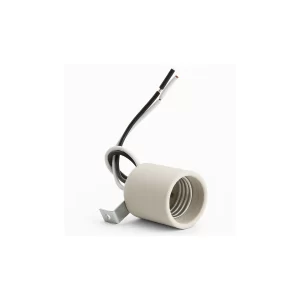 Socket Porcelana con Escuadra Eco
