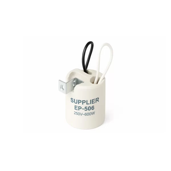 Socket Porcelana con Escuadra Eco