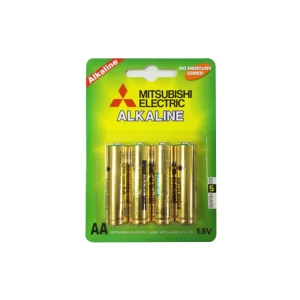 Baterías Alcalinas Mitsubishi Electric AA