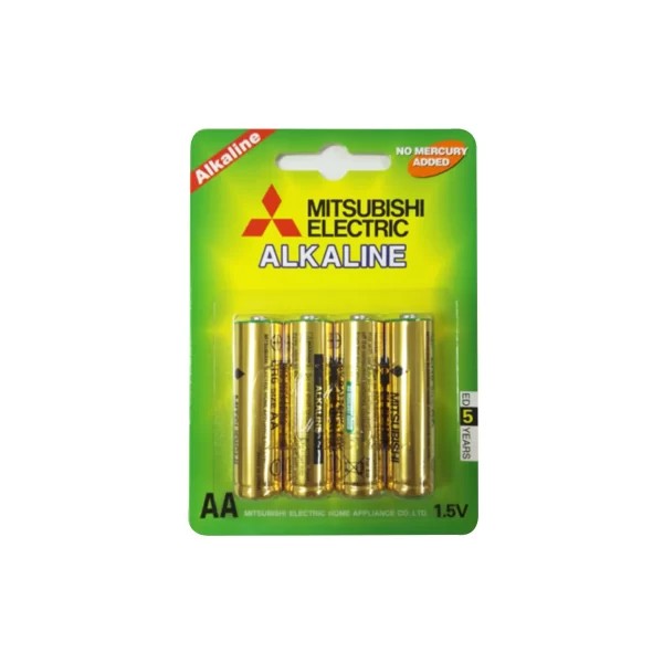 Baterías Alcalinas Mitsubishi Electric AA