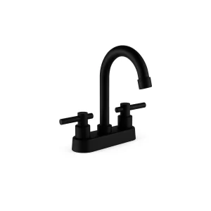 Mezcladora para lavabo negra