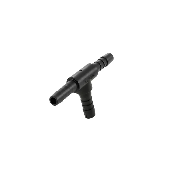 UNIDOR TEE PARA MANGUERA DE JARDÍN – NEGRO